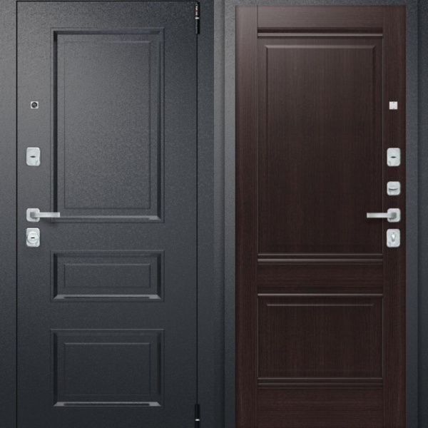 Porta R-4 403/К42 Wenge Veralinga/Букле Черный (PORTIKA)